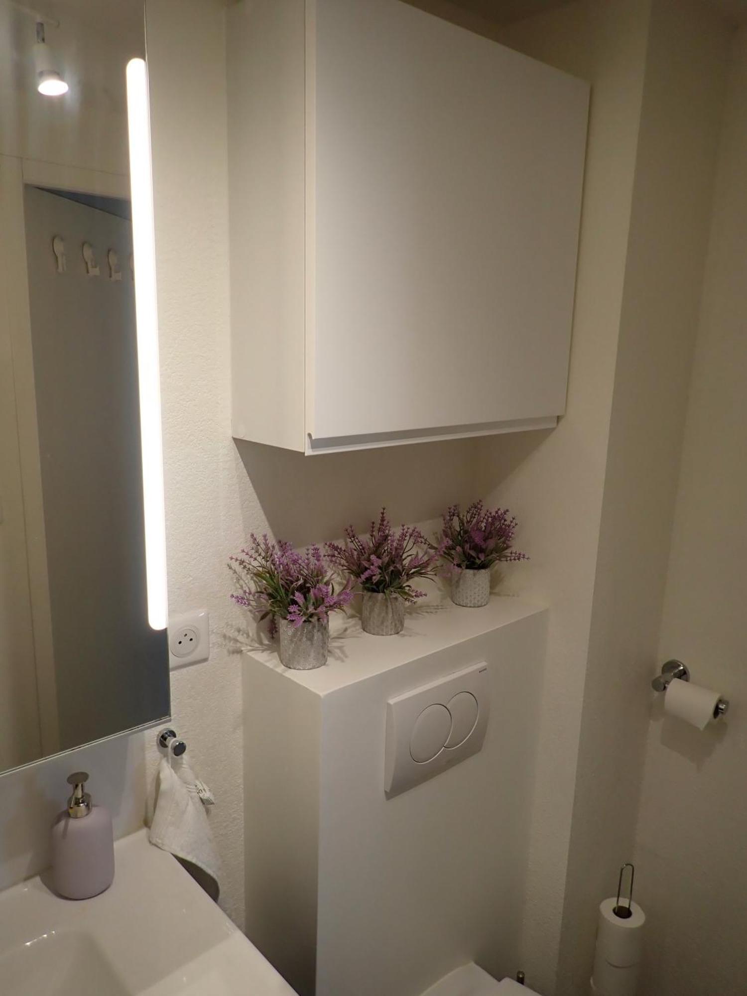Suite 1 Chambre, 1 Sejour, Climatise, Piscines, 400M De La Mer 拉隆德莱丝莫里斯 外观 照片